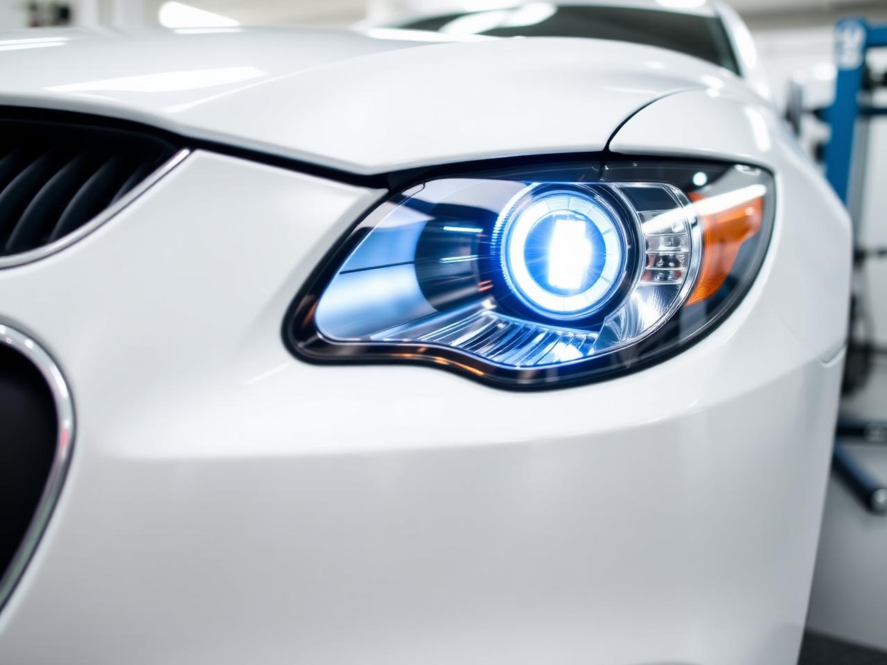 Headlight Restoration at Moon Light Auto Detail